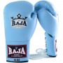 Raja Boxing "Single" Боксерские Перчатки Тайский Бокс Шнурки Sky Blue